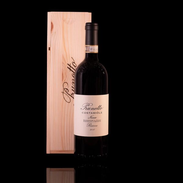"Costamiòle" Nizza D.O.C.G. Riserva 2017 in cassetta di legno Prunotto 0,75 lt