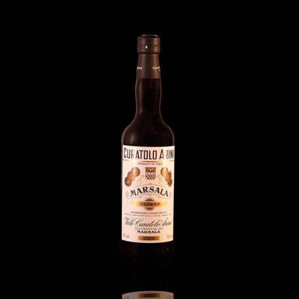 Marsala fine secco D.O.P. Italia I.P. dry Curatolo Arini 0,75 lt
