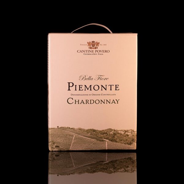 Chardonnay Piemonte D.O.C. Cantine Povero (Piemonte) Bag in Box 3 lt