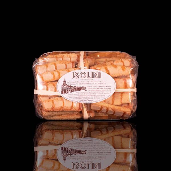 Biscotti "Isolini" La Bottega del Biscotto dei F.lli Castellucchio (Isola Dovarese-Cremona-Lombardia) 300 gr