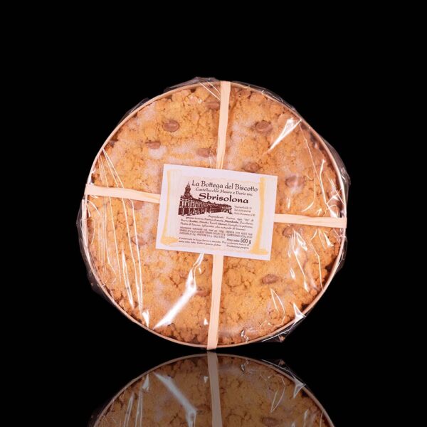Torta Sbrisolona La Bottega del Biscotto dei F.lli Castellucchio (Isola Dovarese-Cremona-Lombardia) 500 gr