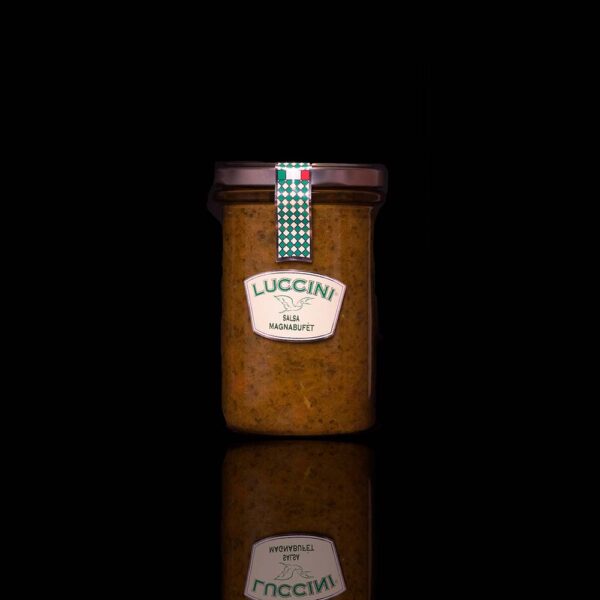 Salsa "Magnabufèt" Luccini (Cicognolo-Cremona-Lombardia) 280 gr