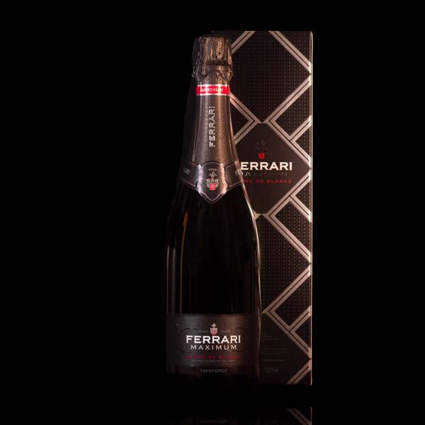 Ferrari "Maximum" Trento D.O.C. brut blanc de blancs sboccatura 2023 senza astuccio F.lli Lunelli Cantine Ferrari 0,75 lt
